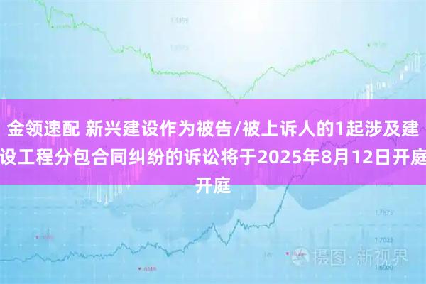 金领速配 新兴建设作为被告/被上诉人的1起涉及建设工程分包合同纠纷的诉讼将于2025年8月12日开庭